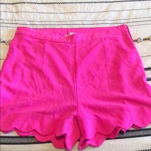 Pink summer shorts